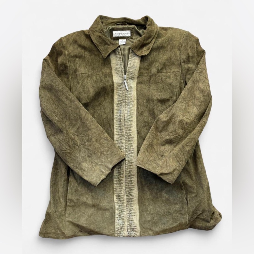 Vintage genuine suede jacket